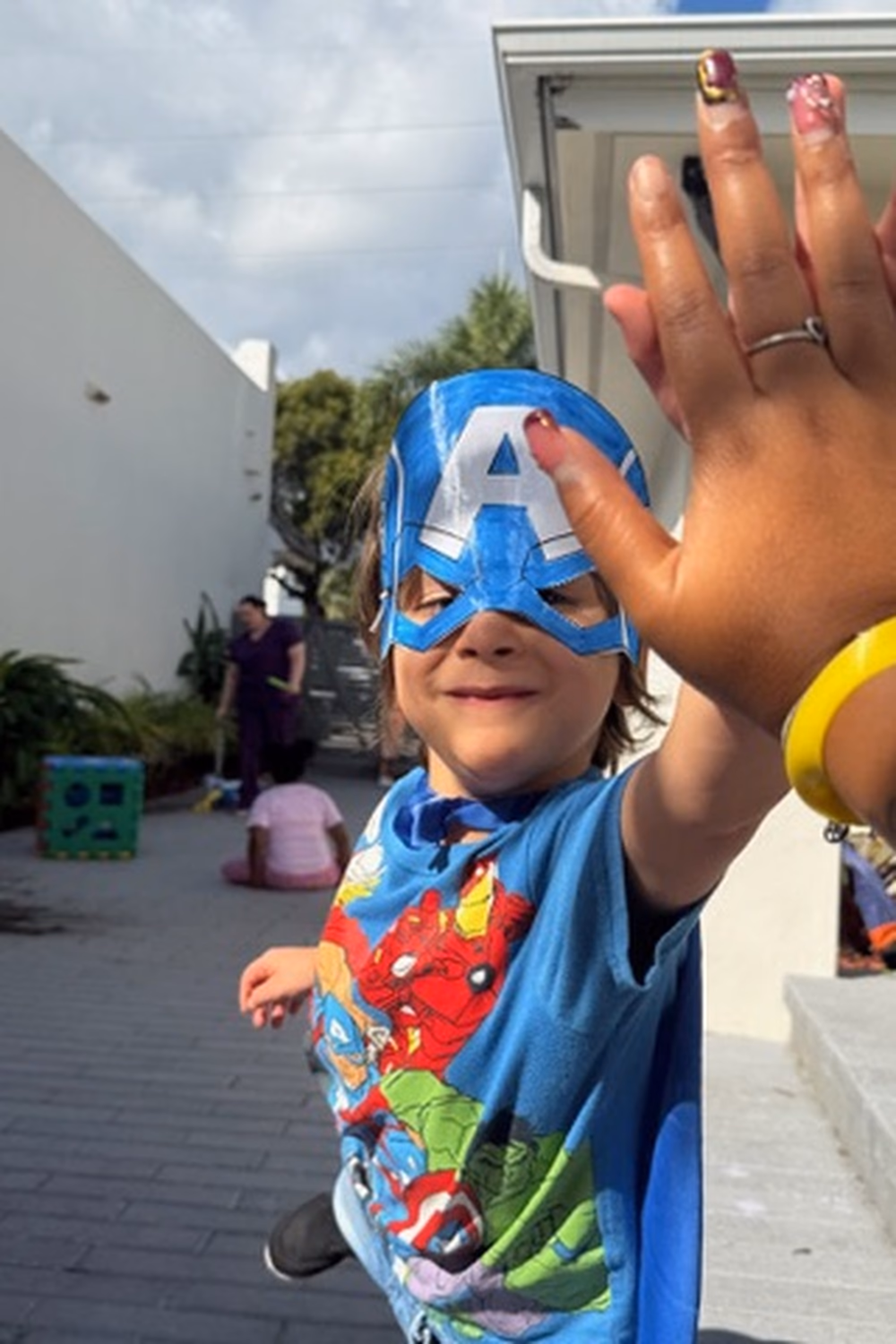 Child receiving therapy at PPEC